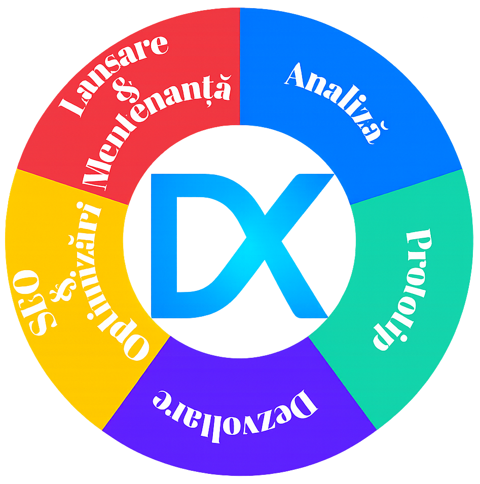 Proces DEVIX: Analiză, Prototip, Dezvoltare, SEO & Lansare